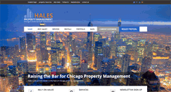 Desktop Screenshot of halespropertymanagement.com